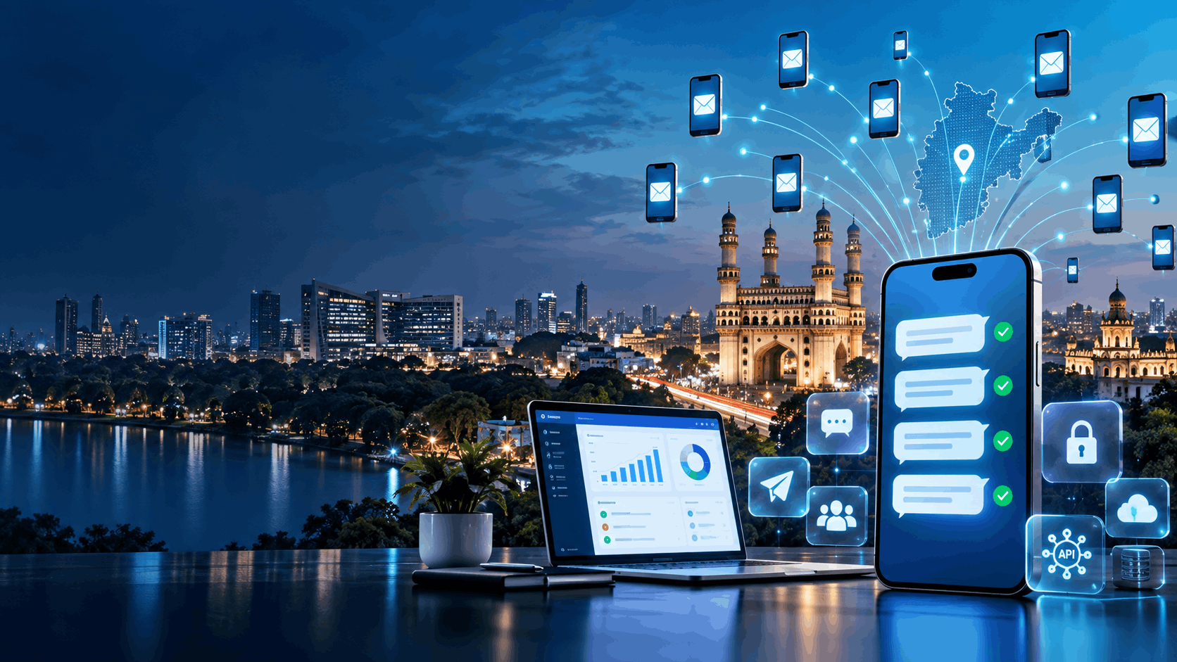 Bulk SMS Service Providers in Hyderabad